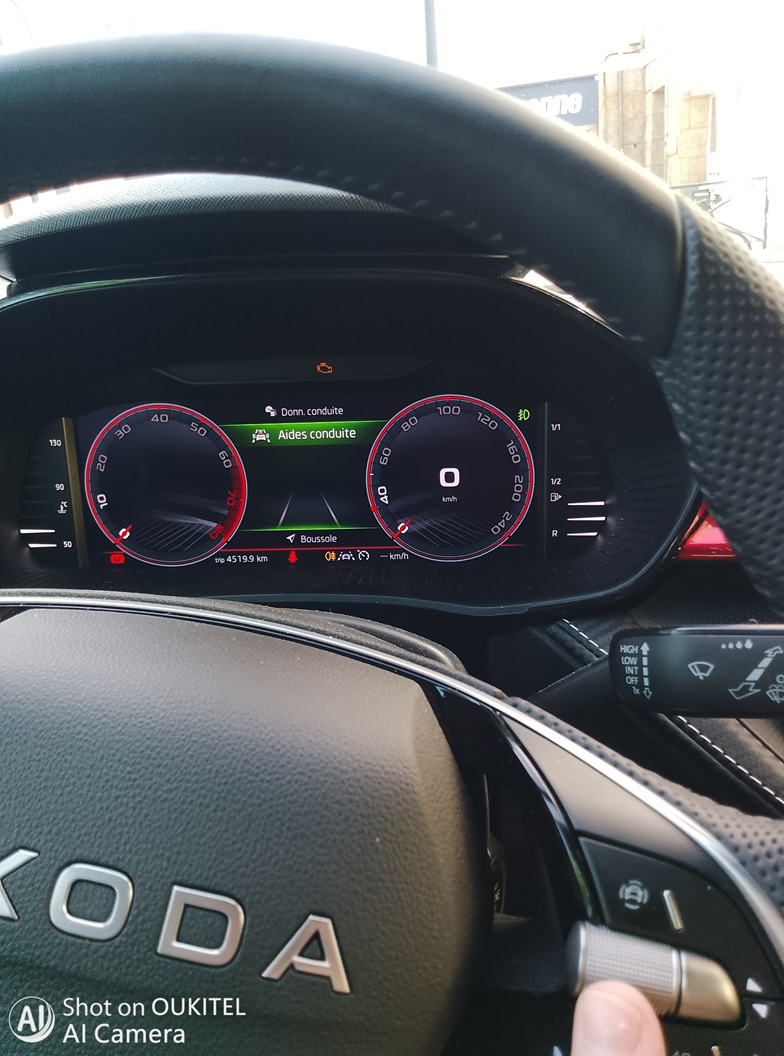 Cliquer sur la molette pour sélectionner