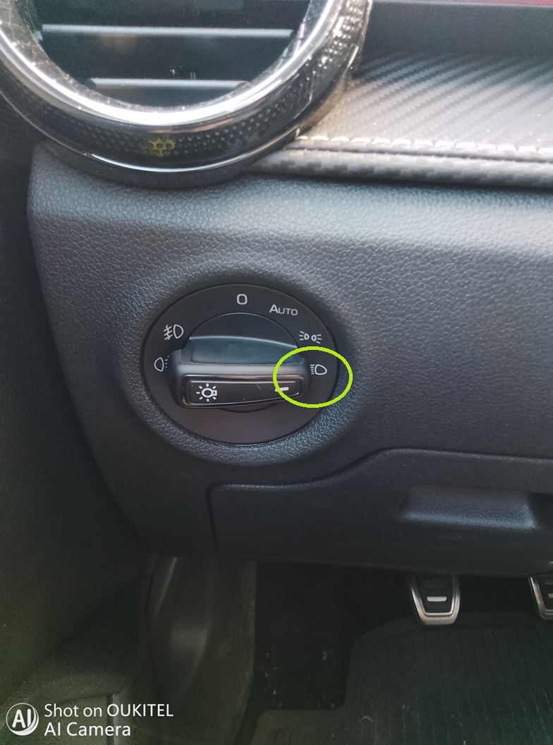 Feux de croisement activés