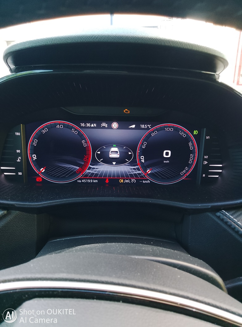 Témoin de feu de brouillard arrière