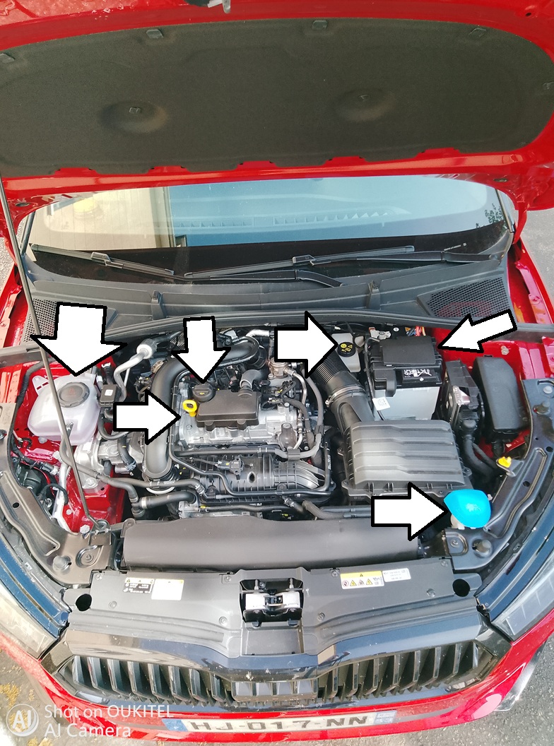 Vérifications moteur Skoda Fabia